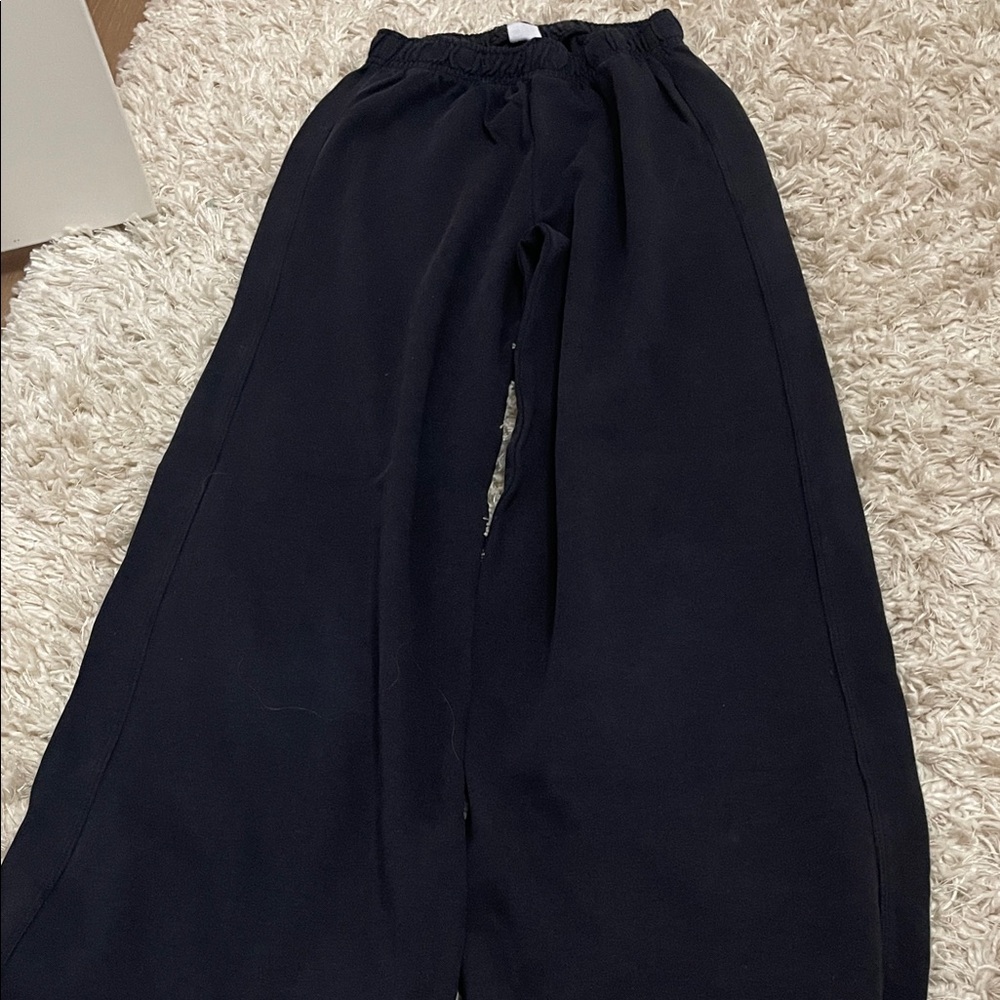 Zara Black Wide-Leg Pants